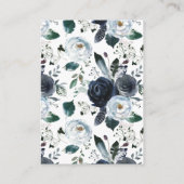 Carte D'accompagnement Livres de Baby shower Boho pour Baby Insert Card (Dos)