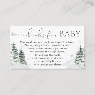 Carte D'accompagnement Livres de Baby shower de Woodland pour Baby Card