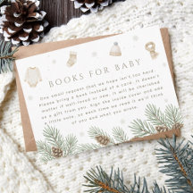 Livres de Baby shower d'hiver pour bébé