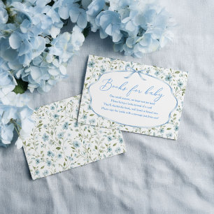 Carte D'accompagnement Livres de Baby Shower pour bébé Enclosure