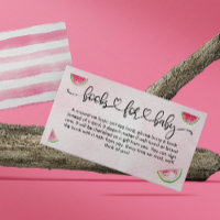 Livres de baby shower pour bébé Watercolor Waterme