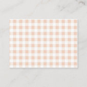 Carte D'accompagnement Livres de Baby shower Touchdown and Tiny Tots pour (Dos)