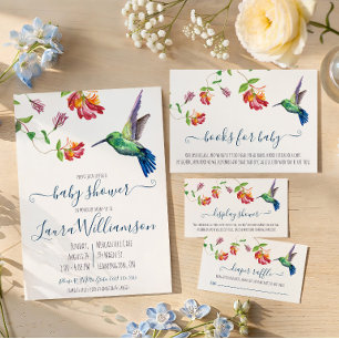 Carte D'accompagnement Livres de bébé pour Baby Shower sur le thème des c
