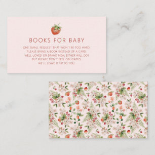 Carte D'accompagnement Livres de Berry pour bébé