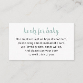 Carte D'accompagnement Livres De Cactus Pour Baby Card, Fiesta