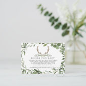 Carte D'accompagnement Livres De Cerfs De Bois De Lumberjack Pour Baby Ba (Debout devant)