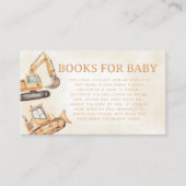 Carte D'accompagnement Livres De Construction Pour Bébé (Devant)