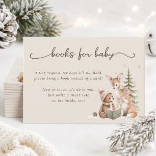 Carte D'accompagnement Livres de fête de bébé pour l'arrivée de bébé Anim
