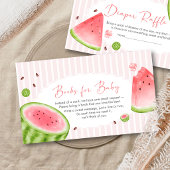 Carte D'accompagnement Livres de Fête de Naissance Bébé Pastèque