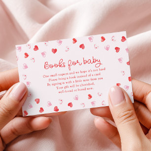 Carte D'accompagnement Livres de fête de naissance de Little Sweetheart G