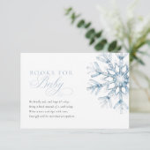 Carte D'accompagnement Livres de fête pour bébé pour une Baby Shower pour (Debout devant)