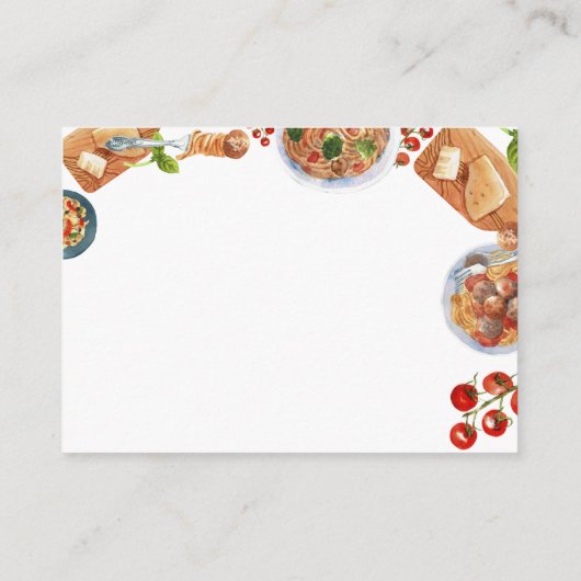 Carte D'accompagnement Livres de Fête Prénatale Bébé Boulette de Viande I (Dos)