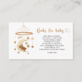 Carte D'accompagnement Livres de garderie pour bébé Boho (Devant)