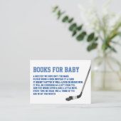 Carte D'accompagnement Livres De Hockey Sur Glace Pour Baby Card (Debout devant)