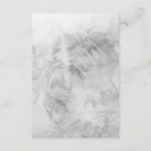 Carte D'accompagnement Livres de lune d'or Boho pour le baby shower (Dos)