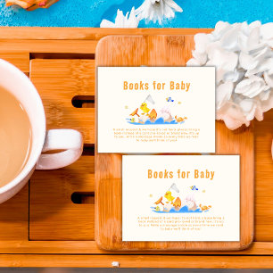Carte D'accompagnement Livres de pêche en mer de petite oie pour Baby Sho