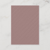 Carte D'accompagnement Livres de script moderne Elegant Pink Mauve pour b (Dos)