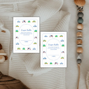 Carte D'accompagnement Livres de véhicules modernes colorés pour Baby Sho