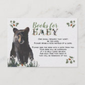 Carte D'accompagnement Livres d'ours pour bébé Woodland (Devant)
