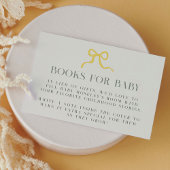 Carte D'accompagnement Livres élégants en caoutchouc pour bébé pour la fê