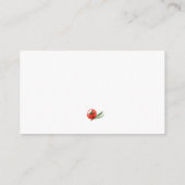 Carte D'accompagnement Livres En vichy pour Baby shower bébé (Dos)