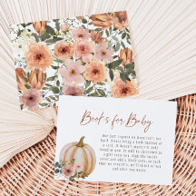 Livres Floral Citrouille Pour Bébé