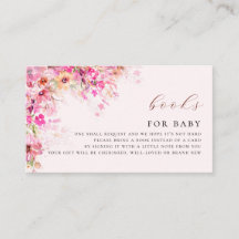 Livres Floraux Baby in Bloom pour Baby Shower