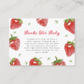 Carte D'accompagnement Livres minimalistes pour Baby shower (Devant)