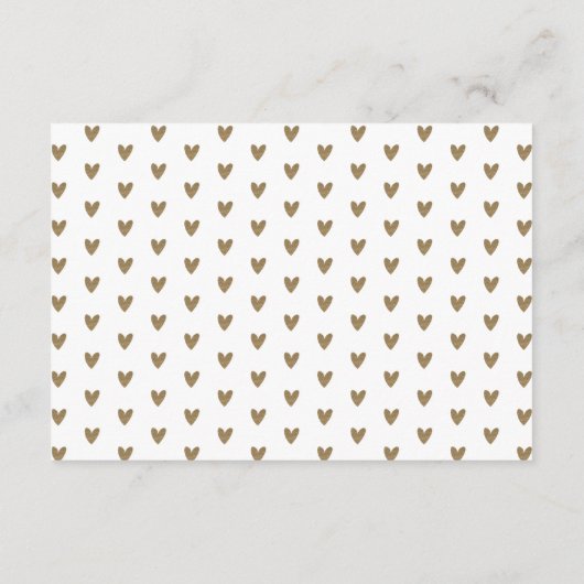 Carte D'accompagnement Livres Modernes & Minimaux Pour Bébé Brosse Or Scr (Dos)