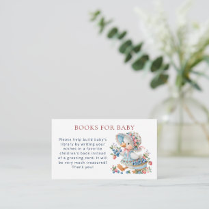 Carte D'accompagnement Livres Myrtille Berry Silly Goose pour Baby Shower