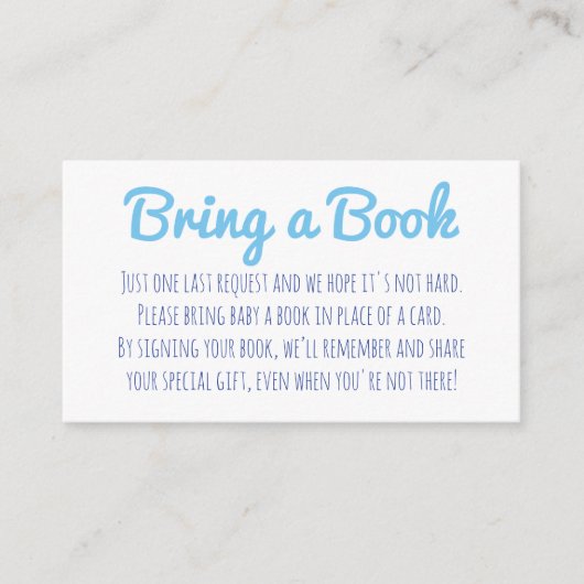 Carte D'accompagnement Livres Nautiques Pour Bébé (Devant)