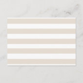 Carte D'accompagnement Livres Neutral Teddy Bear Lune Baby shower pour bé (Dos)