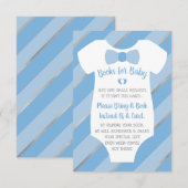 Carte D'accompagnement Livres Pour Baby Card, Deux Petits Pieds (Devant / Derrière)