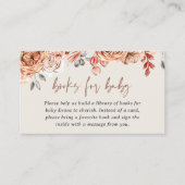 Carte D'accompagnement Livres pour Baby Fall Douche Enclôture Card (Devant)