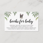 Carte D'accompagnement Livres pour Baby French Bulldog Boho Green (Devant)