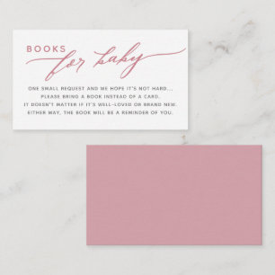 Carte D'accompagnement Livres Pour Baby shower Bébé Aquarelle Papillon