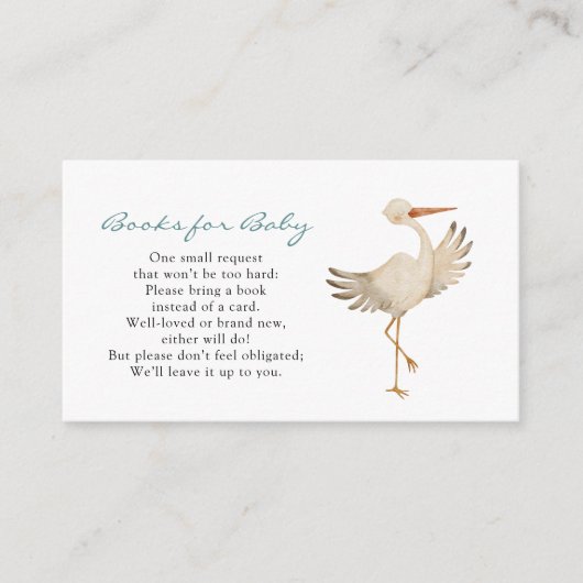 Carte D'accompagnement Livres pour bébé (Devant)