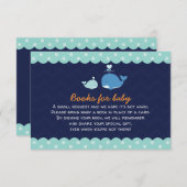 Carte D'accompagnement Livres pour bébé (Devant / Derrière)