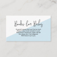 Livres pour bébé à la place de Card Genre Neutre