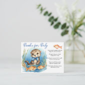 Carte D'accompagnement Livres pour bébé Baby Otter Boy pour bébé (Debout devant)