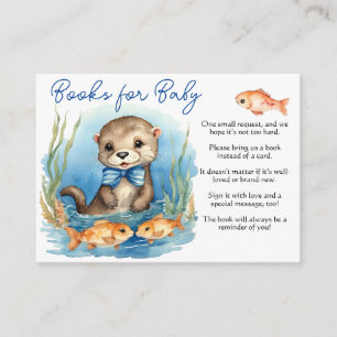 Carte D'accompagnement Livres pour bébé Baby Otter Boy pour bébé