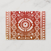 Carte D'accompagnement Livres Pour Bébé Baby shower Mexicain Style (Dos)