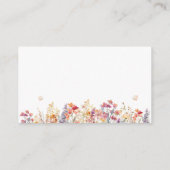 Carte D'accompagnement Livres pour bébé ! Baby shower moderne et Fleur sa (Dos)