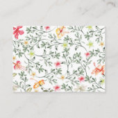 Carte D'accompagnement Livres pour bébé Baby shower tropical (Dos)