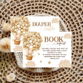 Carte D'accompagnement Livres Pour Bébé Ballons Ours Neutre