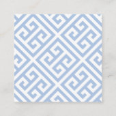 Carte D'accompagnement Livres Pour Bébé Bleu Et Blanc Citrouille Douche (Dos)