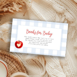 Carte D'accompagnement Livres pour bébé chouchou de nos yeux garçon baby