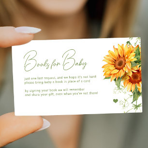 Carte D'accompagnement Livres pour bébé élégant apporter livre baby showe