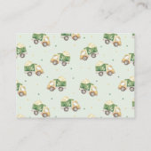 Carte D'accompagnement Livres pour bébé en construction (Dos)