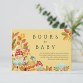 Carte D'accompagnement Livres pour bébé Feuilles d'automne Champignons &  (Debout devant)